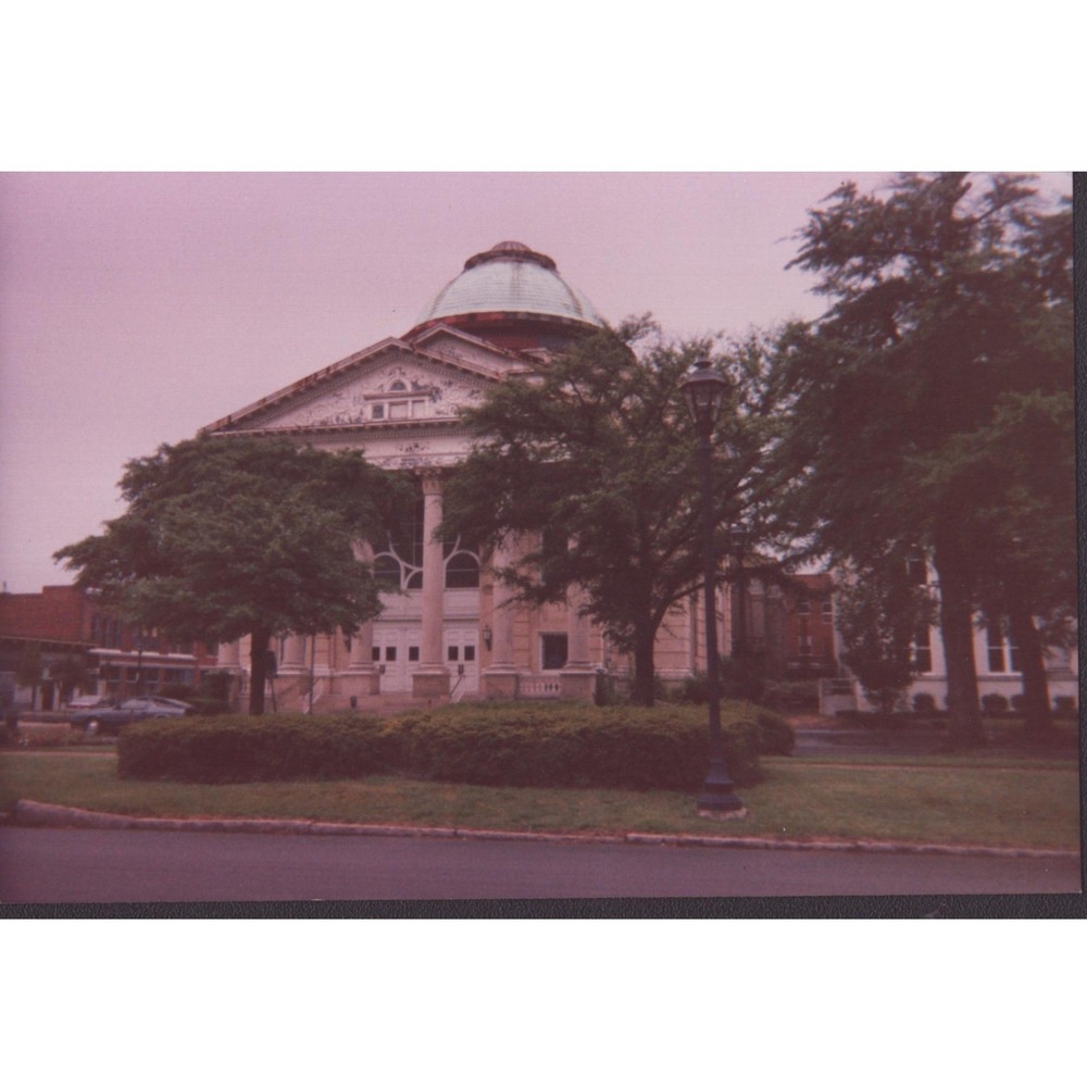 Vintage Photo Old First Baptist Church 802 Greene Street Augusta Georgia GA